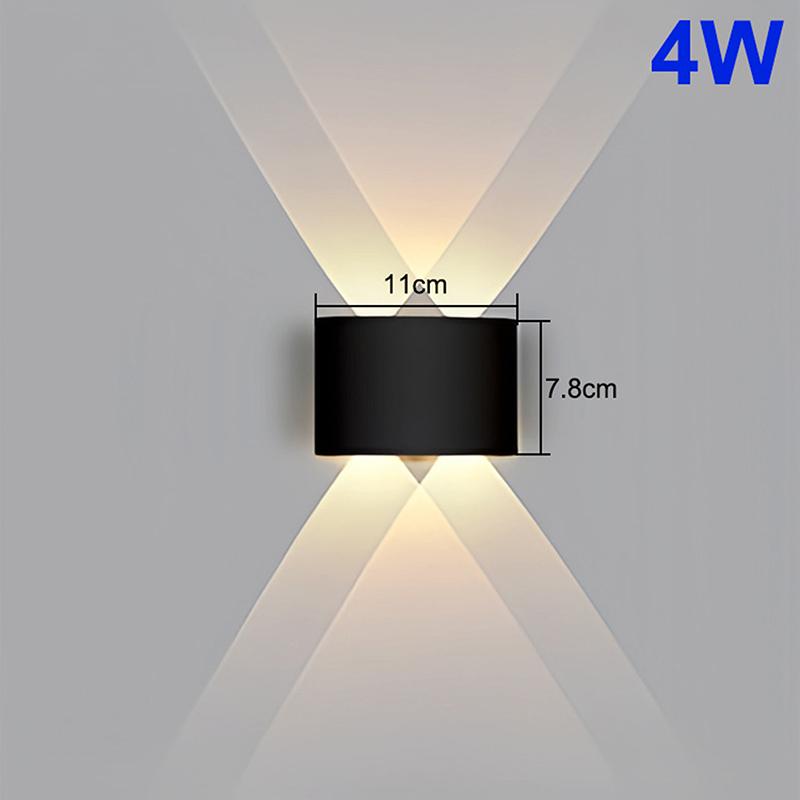 4W 6W 8W 10W Led Wall Light Outdoor Waterproof Garden Lights Interior Wall Light For Bedroom Living Room Porch Lighting