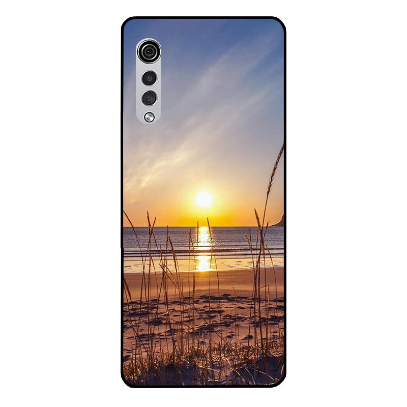 Para Capa LG Velvet Mármore Silicone Macio Capa Traseira para Celular LG Velvet 5G UW Para Capas LG Velvet 2 Pro / Velvet2 Pro Coque