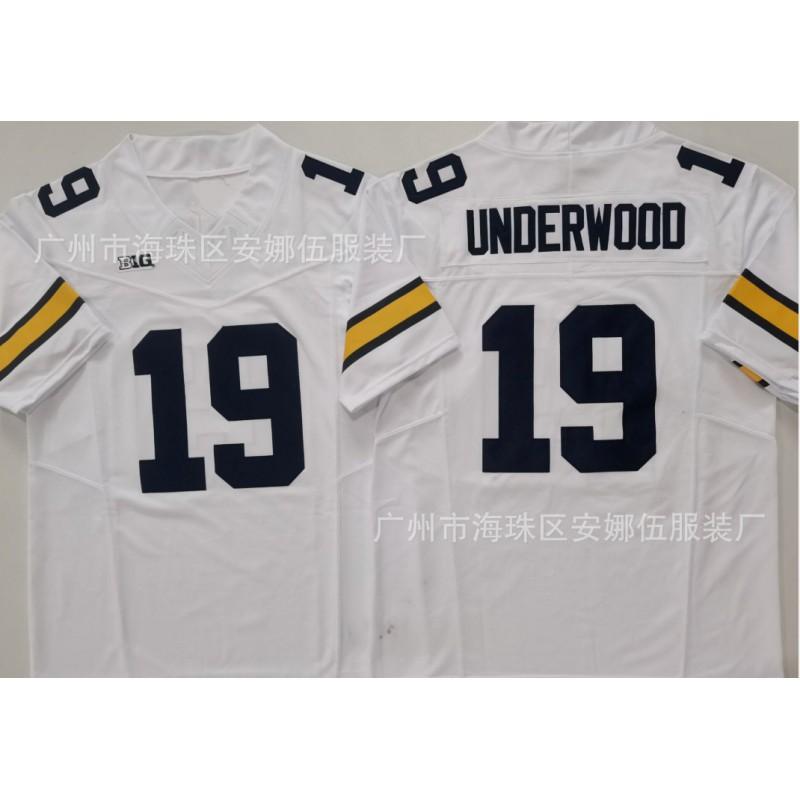 2026 University Short Sleeve Jersey Michigan Wolverines 10 2 19 Basketball Team Sports