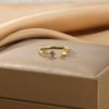 Colorful Cubic Zirconia Birthday Rings Romantic Fashion Jewelry Fashion Opening Rings  Women Girls