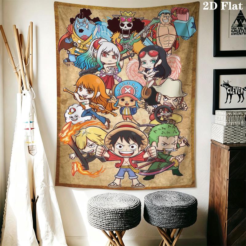 One Piece Wall Tapestry Aesthetic Wall Hanging Printed Fabric Blanket Decorative Tapestries For Bedroom Living Room Home Decor