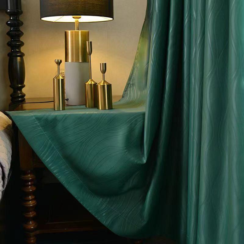 In High Precision Embossed Curtains Finished Curtains Curtains Window Screens