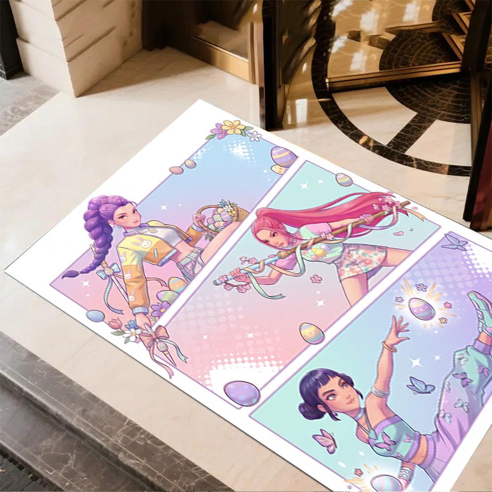 Dance Party Stars Area Rug Perfect for Playrooms Bedrooms Outdoor Decorate room Antislip Carpet Anime Office Decor Perfect Gift for Friends & Family