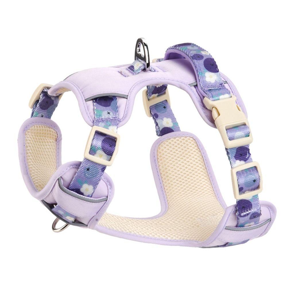 Vest Type Pet Harness Explosion Proof Breathable Harness Dog Gear Dog Vest  Outdoor Activities