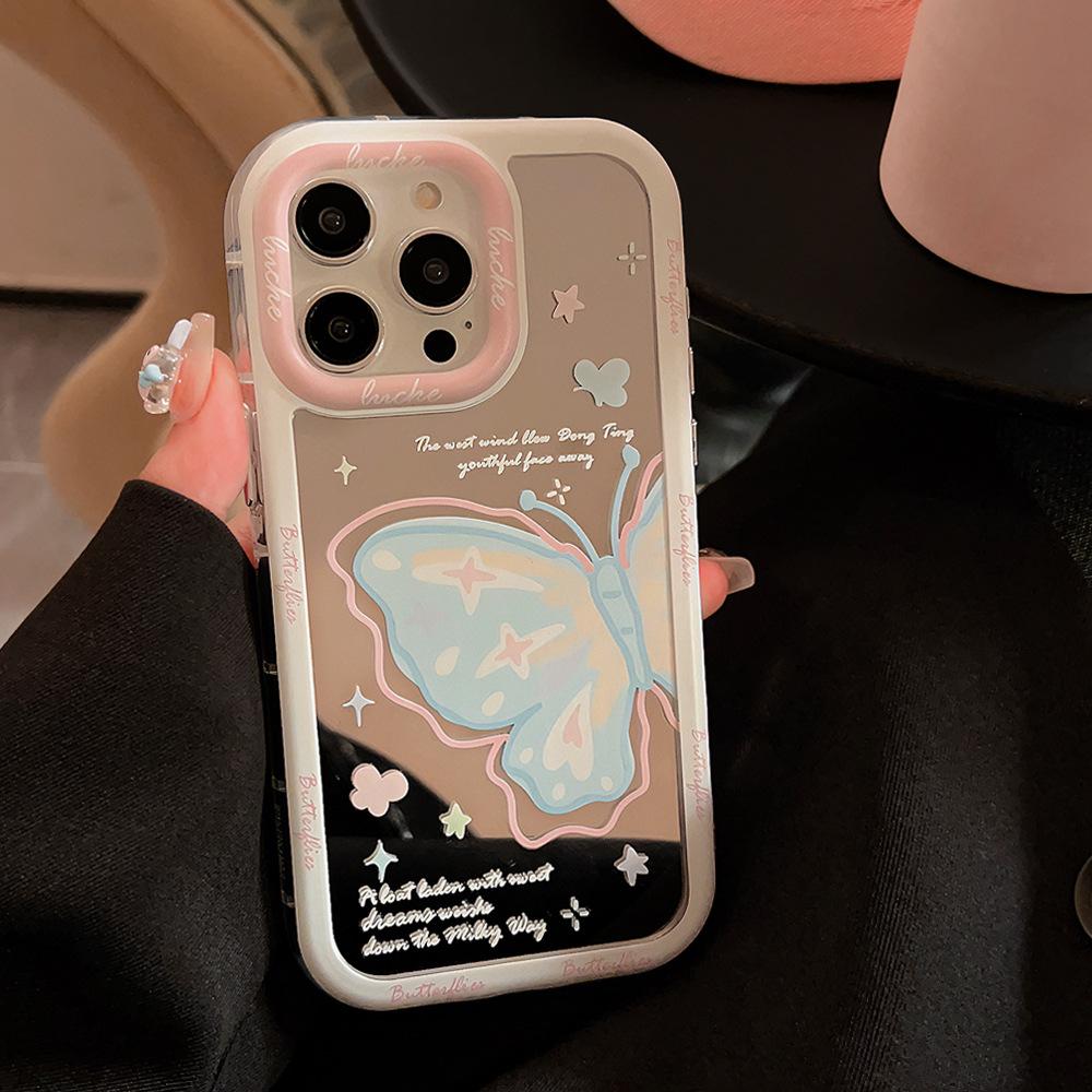 Kreative Spiegel Schmetterling Hülle für iPhone 17 iPhone 17 Pro Max