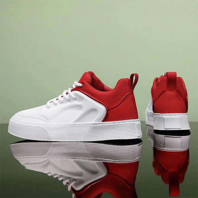 Fashion Popular low-top casual sneakers, fashionable and versatile men's shoes, breathable and non-slip wear-resistant shoes