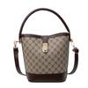 Trendige Damen-Beuteltasche Stilvolle Retro-Umhängetasche Für den täglichen Gebrauch in Schwarz Beige Kaffee Khaki