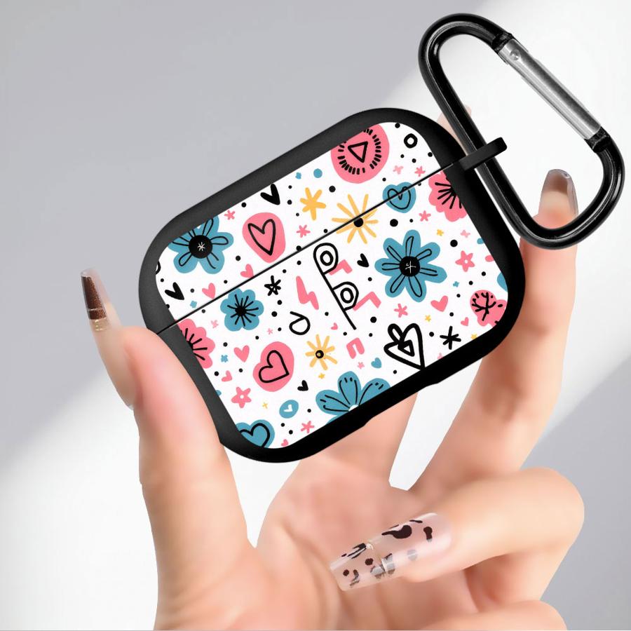 Retro Love Soft Earphone Cases Cover Case For Airpods Pro 2 3 Pro3 1 4 Pro2
