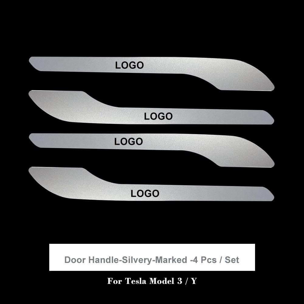 Středové ovládání z hliníkové slitiny Tlačítko s nalepovacím oknem Dekorace celého vozu pro model Tesla 3/Y Klika dveří Volant