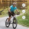 DOMEN Bicycle Rearview Bike 360° Rotate Adjustable Wide Angle Mirror Road Bike Handlebar Rear View Mirrors Bike Accessories