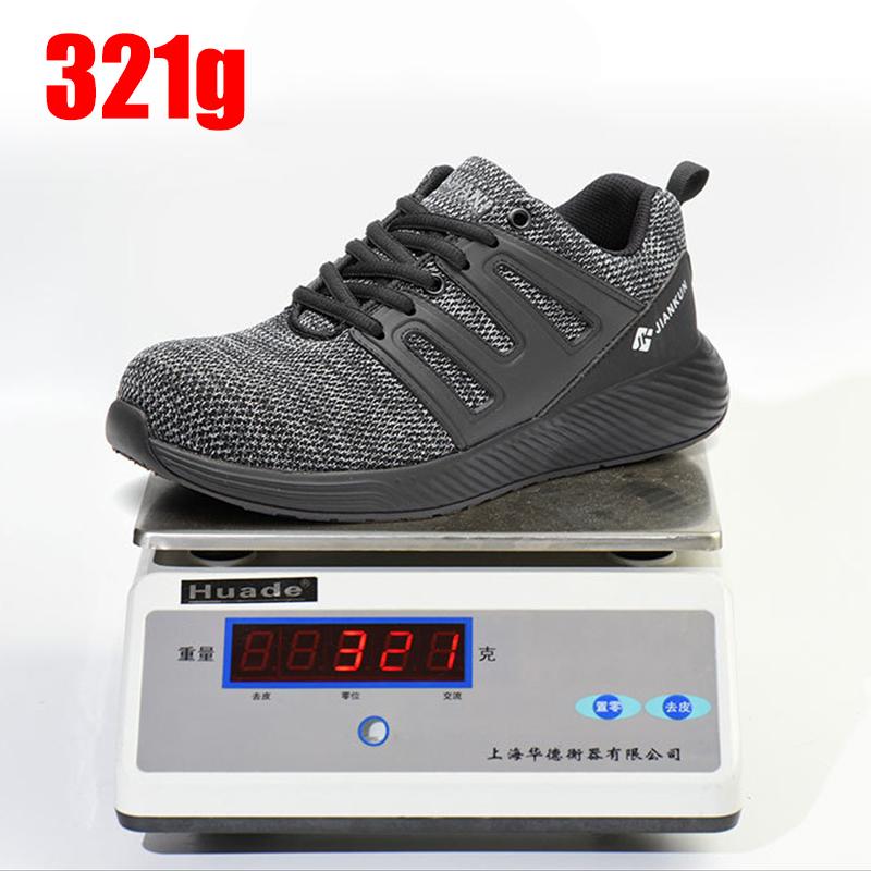 Fashion Lightweight Safety Shoes Men Puncture-Proof Work Safety Shoes For Man Steel Toe Shoes Work Boots Men Work Shoes Industrial 36-48