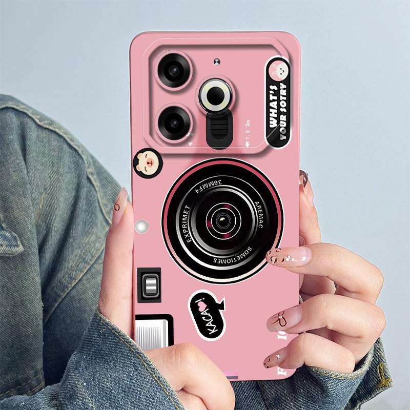 For Tecno Pova 6 Neo Phone Case Pova 6Neo Back Cover Silicone Cute Panda Flower Boys Girls Cartoon Shell Protective Coque Funda