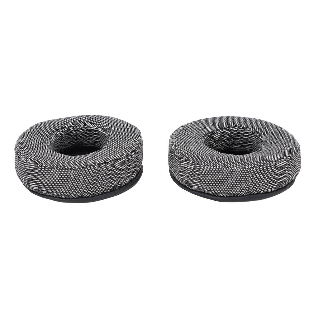 1 Pair Headset Earpads Breathable Fabric Foam Sponge Ear Cushions Replacement for ATH M50X M40X M30X WS1100