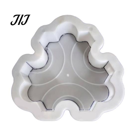Backyard Walkway Design Tool Garden Stepping Stone Mold, Reusable Concrete Pathway Paver DIY Patio Flooring Mold Cement Pavement Mould for Decor