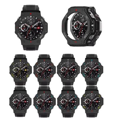 Scratch Resistant PC Shell Covers For Amazfit T-Rex 3 Waterproof Case Shockproof Housing Sleeve With Easy Installation
