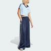 adidas Originals Short-Sleeved Polo Shirt for Women, Blue