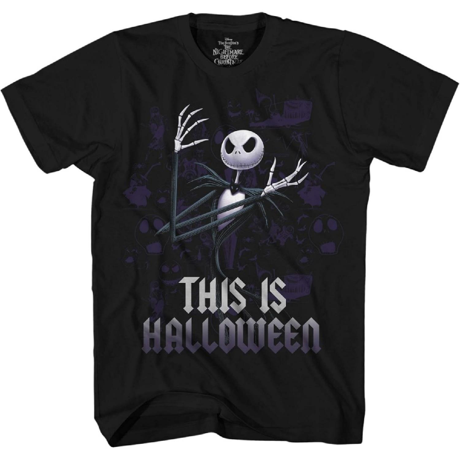 

Disney Nightmare Before Christmas Jack This is Halloween T-Shirt XXXXXL різнокольоровий