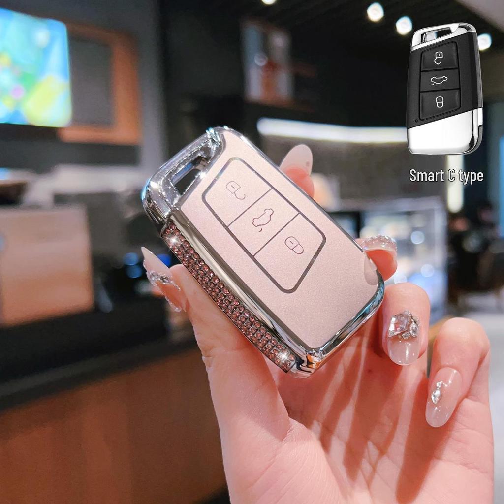 Volkswagen Key Cover for Passat, Sagitar, Lavida, Magotan, Tayron, T-Cross, Teramont, Bora Models.