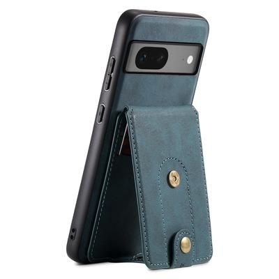DENIOR D14 For Google Pixel 7 5G Magnetic Case 2 In 1 Detachable PU+PC+TPU Phone Cover