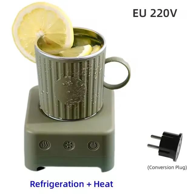 

Мини-стаканчик для быстрого охлаждения, быстрое охлаждение пивных напитков, льдогенератор, холодные напитки, отопление для дома и общежития, пищевой класс 400 мл зелёный