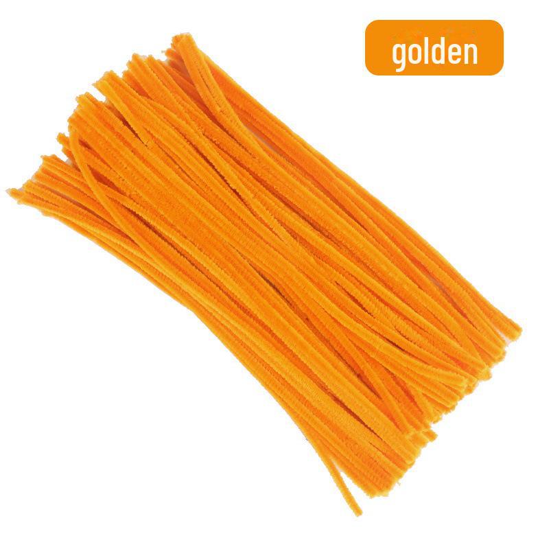 Goldglitzer Biegedraht für kreatives DIY-Haar und Basteln für Kinder