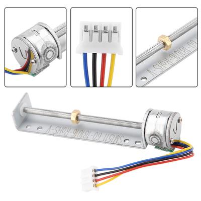 SM1511 Linear Screw Slide Stepper Motor 5V 2 Phase 4 Wire Pull Rod Drive Hand Encoder for Devices Instruments Scanners