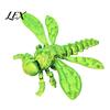 Handheld Fidget Toy 3D Printed Dragonfly Figurine, Articulated Model with Movable Joints, Toys Stress Relief Insect for Desk Decoration PLA Models