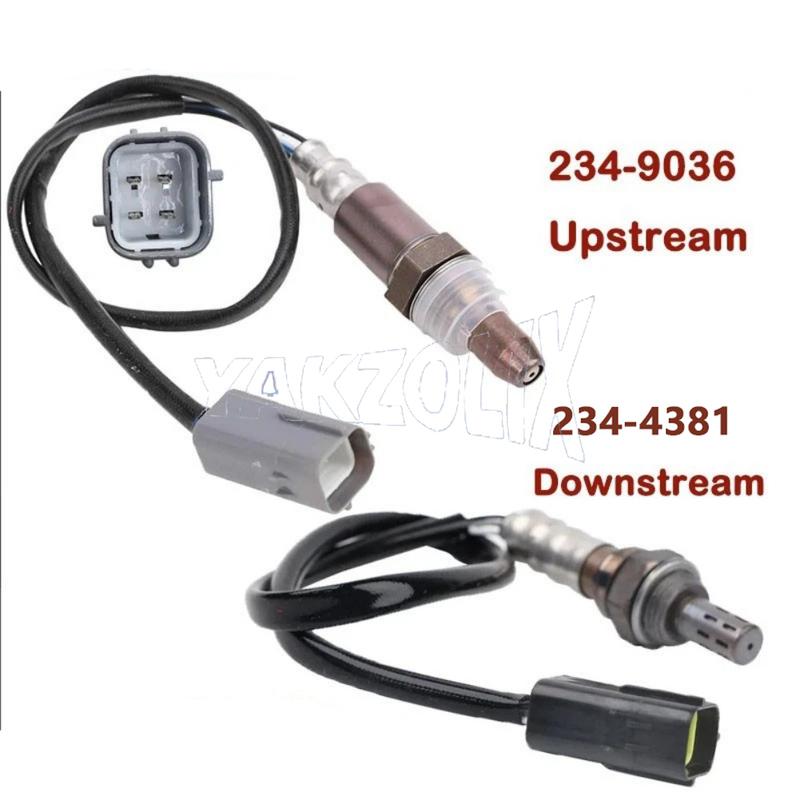 2Pcs For Ford Nissan Altima Maxima 3.5L 2010 2011 2012 2013 Front Upstream Rear Downstream 4 Wires O2 Oxygen Sensor Car Parts