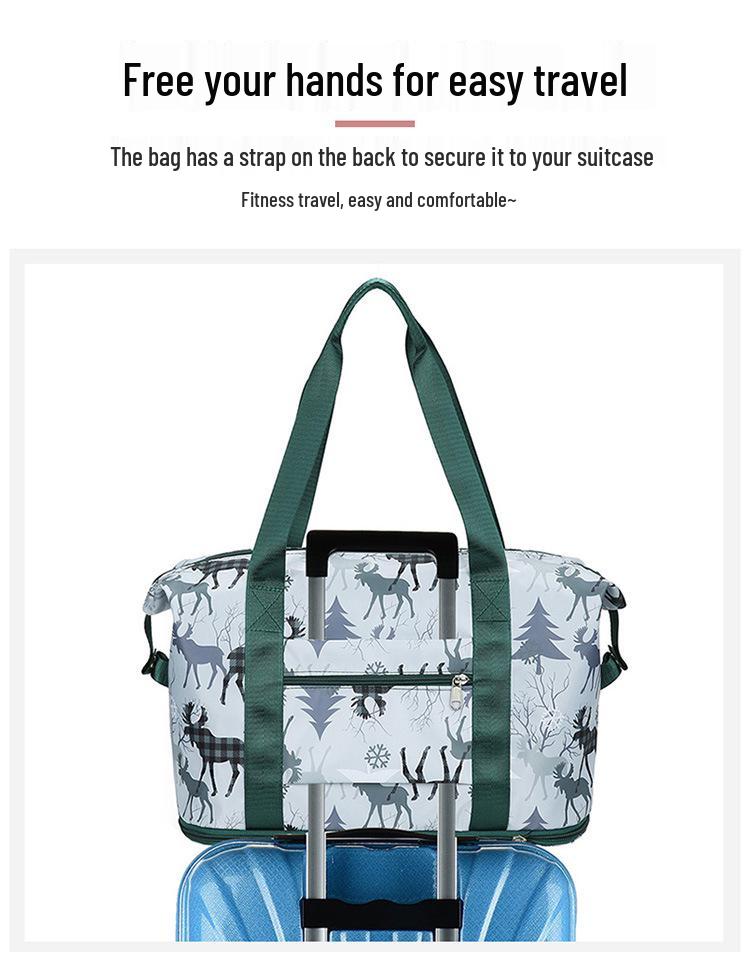 Extra-Large Travel Bag: Carry-On, Training, Hospital, Yoga, Fitness, Business Trip Storage