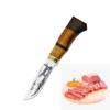Kuchyňský nůž pro domácnost Malý rovný nůž Víceúčelový nůž na ovoce Nůž na čištění zeleniny 5cr13mov Ocel