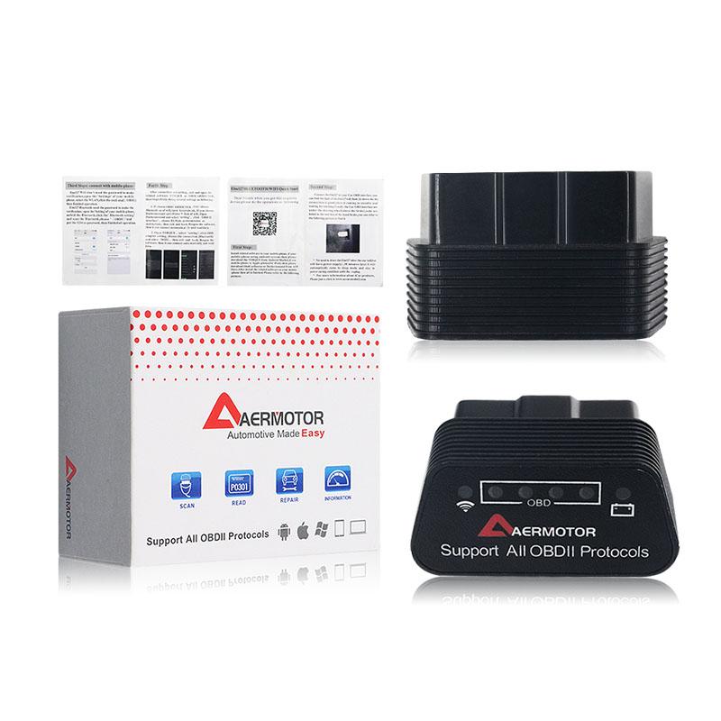 OBD2 Auto Scanner ELM327 Bluetooth/WIFI V1.5 OBDII ELM 327 BT/WI-FI 1.5 HHOBD HH OBD ELM327 Bluetooth 5.1/1.5 ELM 327 Switch On