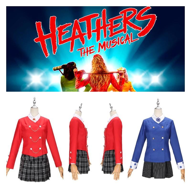 Musical The Heathers Veronica Sawyer Halloween Cosplay Costume Polyester Suit