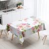 Cartoon Tablecloth Home Decor Stain Resistant Waterproof Table Decoration Rectangular Kitchen Fireplace Countertop