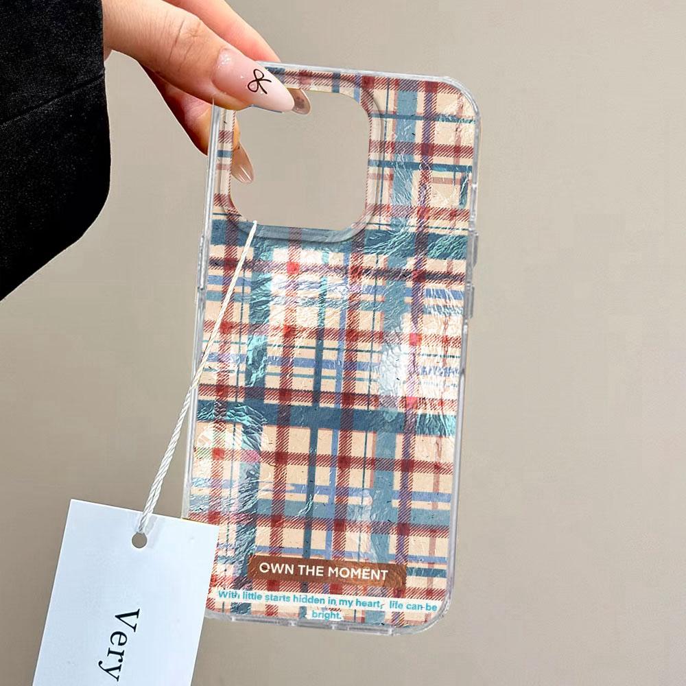 Brown Lattice Grid Pattern Phone Case for Honor 400 200 90 Smart Pro Magic7 6 70 Lite X9a X9c X9b X8b X8a X8c X7c X7b X6c Cover