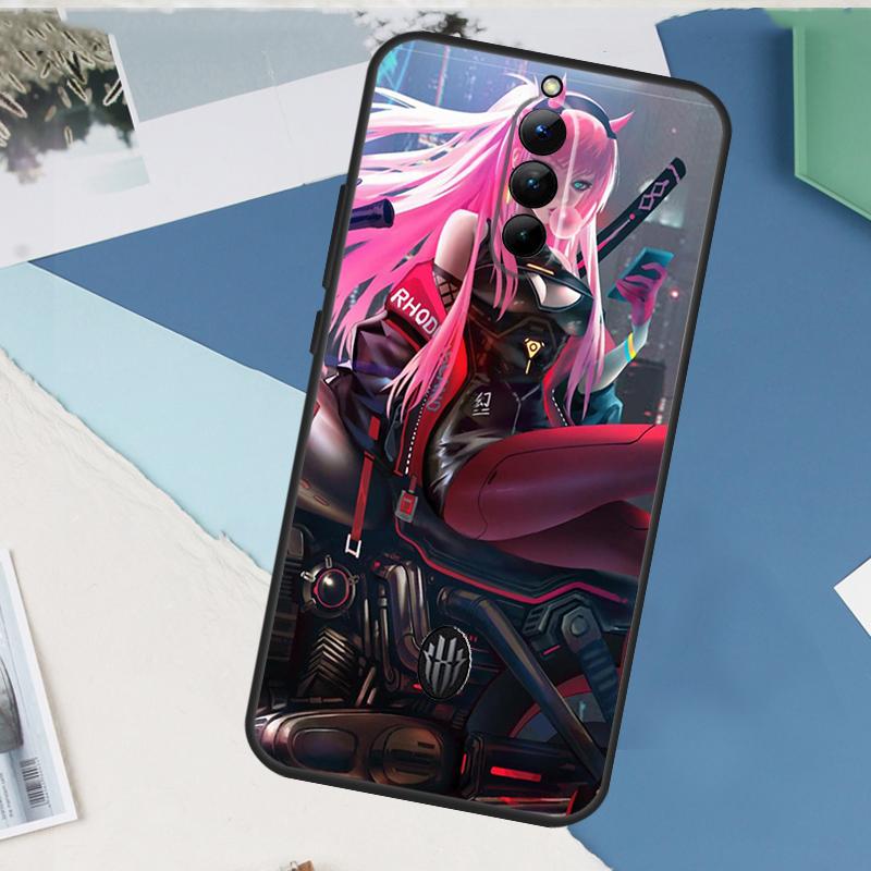 

Motorcycle girl Anime Case For ZTE Nubia Red Magic 8S 9S 10S 10 9 8 11 Pro Plus 6 7 6S 7S Pro 5G 6R 10 Air Cover Red Magic 8 Pro Plus