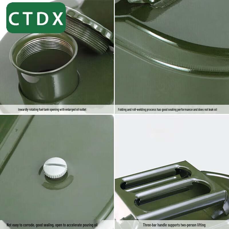 CTDX Thickened Iron Fuel Can