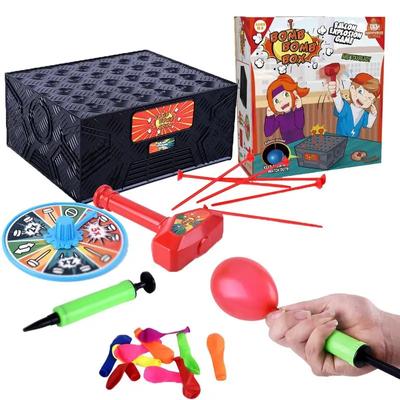Zábavná hra Hammer Balloon Blast Box Hra pro děti Skvělá kreativní Spin Masters Antistres Crazy Party Prank Zábavné vzdělávací hračky