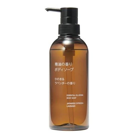 Muji Essential Oil Body Soap Hinoki Lavender Scent 400mL OAR44A4A