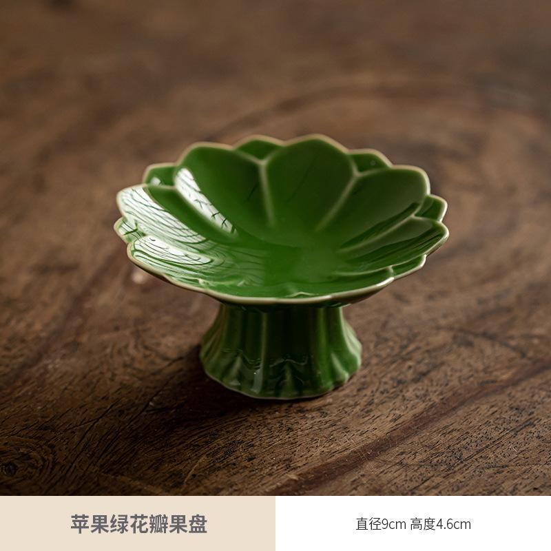 Serving Platter Decoration Modern Multipurpose Ceramic Tray Serving Plate Fruit Bowl for Fruit Dessert Cupcake Nut Family