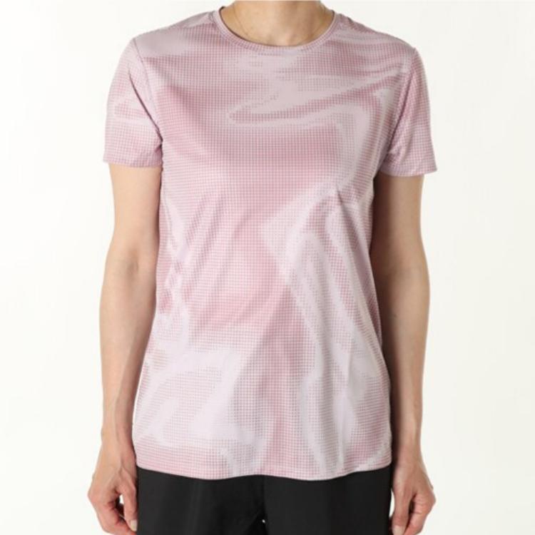 Puma Run Favorite Aop Tee Women Tops Light-Purple 524573-60