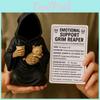 Halloween Grim Reaper Statue Resin Figurine For Festival Decor
