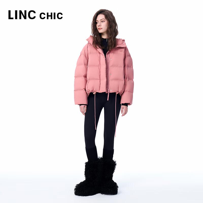 Jinyujie Women's 2025 Winter Stand Collar Short Down Jacket