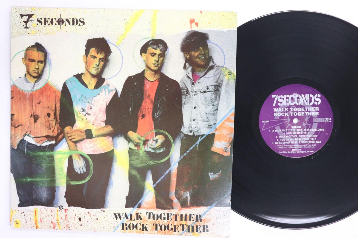 Виниловая пластинка 7 SECONDS Walk Together Rock Together BYO010 BETTER YOUTH OR US Rock Б/у