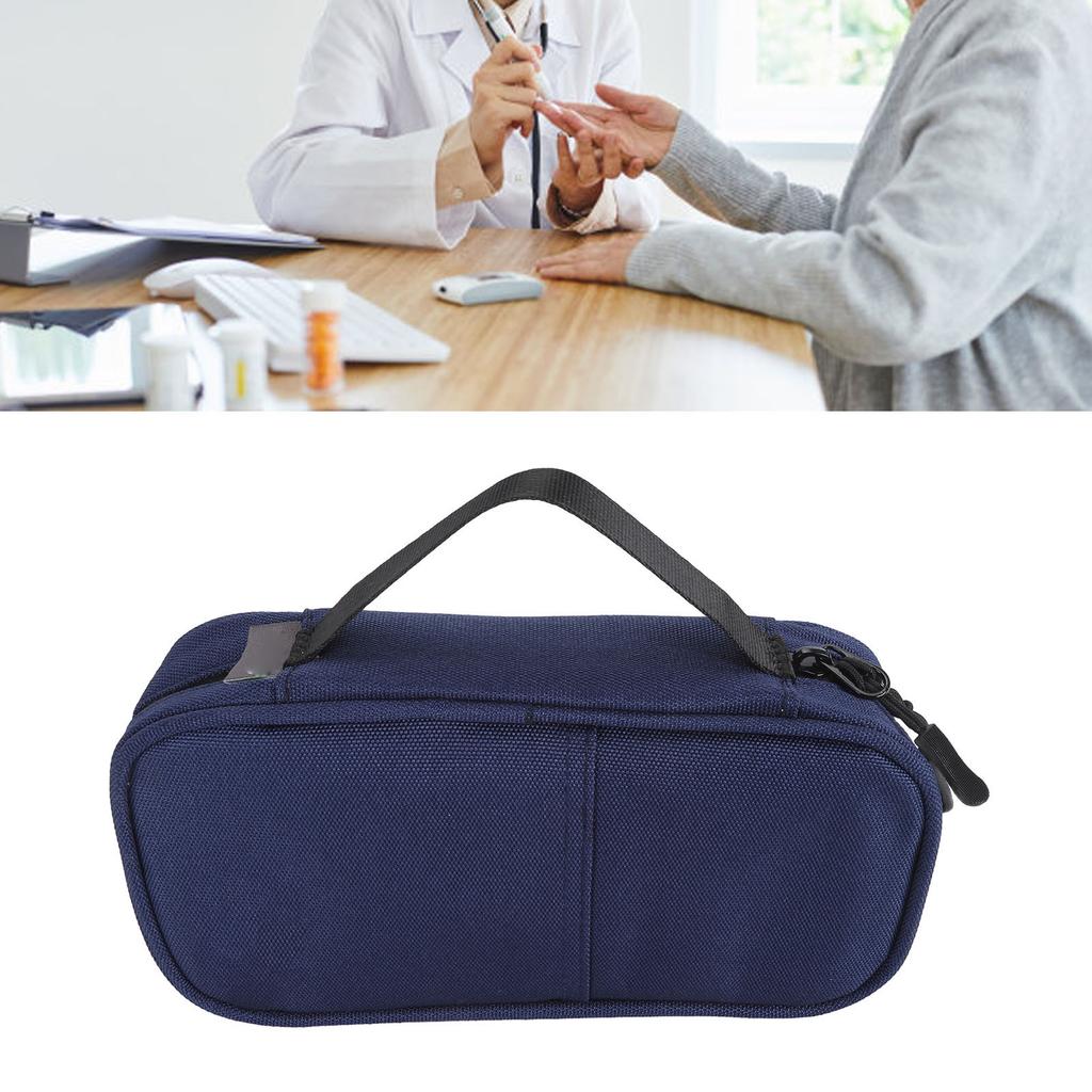 Insulin Cooler Bag Multipurpose Portable Lightweight Diabetic Insulated Bag for Insulin Pen Medication Diabetic Supplies