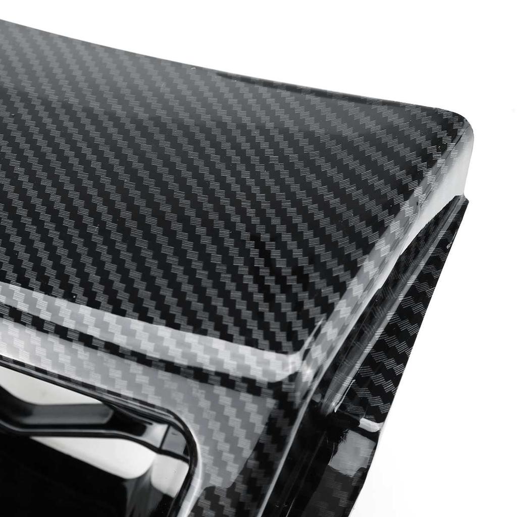 A Pair Carbon Fiber Look Car Brake Air Duct Front Bumper Caliper Grill Air Outlet For Chevrolet For Silverado 1500 2003-2007 SS