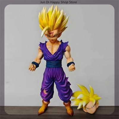 24cm Dragon Ball Gohan Standing Position Super Saiyan 2 Anime Figure Model Statue Collection Desktop Decoration Ornament Toys