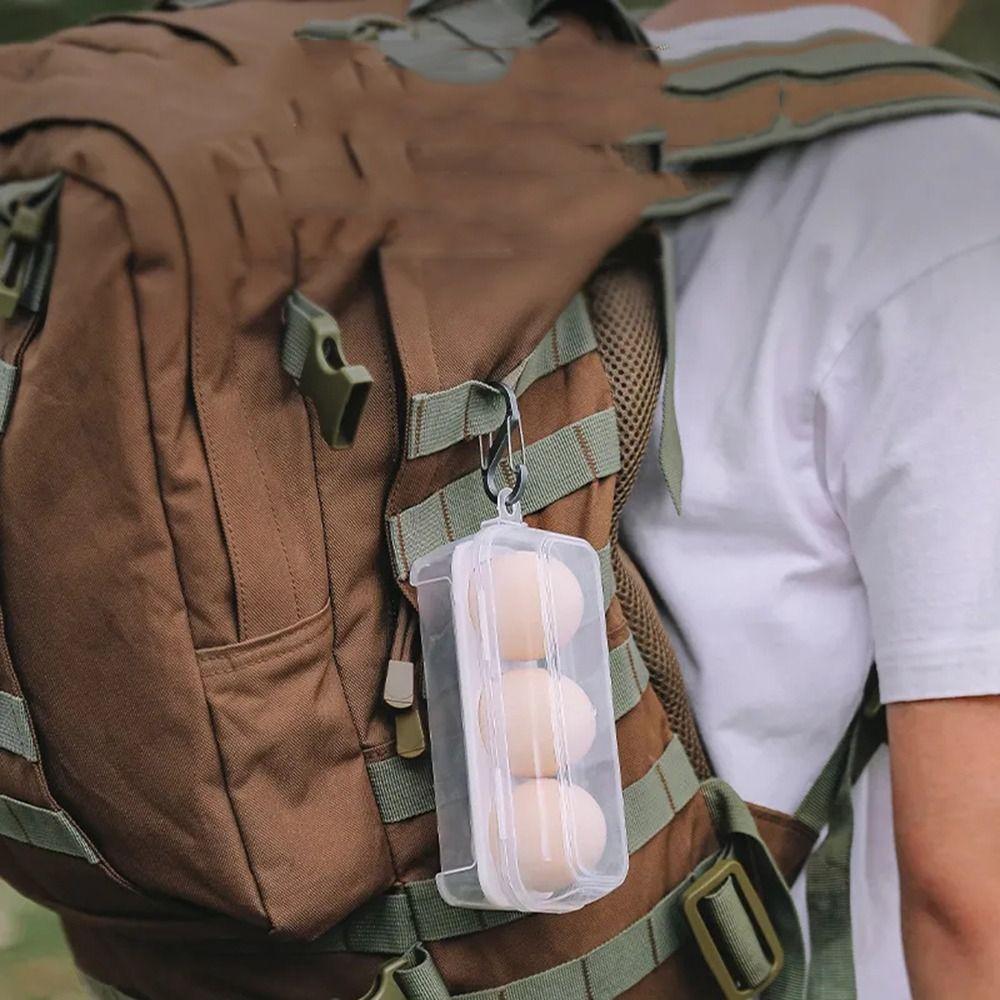 Anti-fall Egg Box Container Eggs Case High Quality Egg Storage Box  For Outdoor Camping