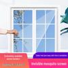 Self-Adhesive Easy-Install Summer Insect-Repellent Window Screen, Customizable To Fit Your Home