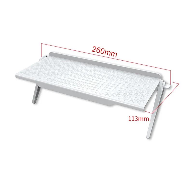 TV Screen Top Storage Shelves Adjustable Monitor Storage Rack Computer Desktop Display Stand TV Router Storage Rack Organizer