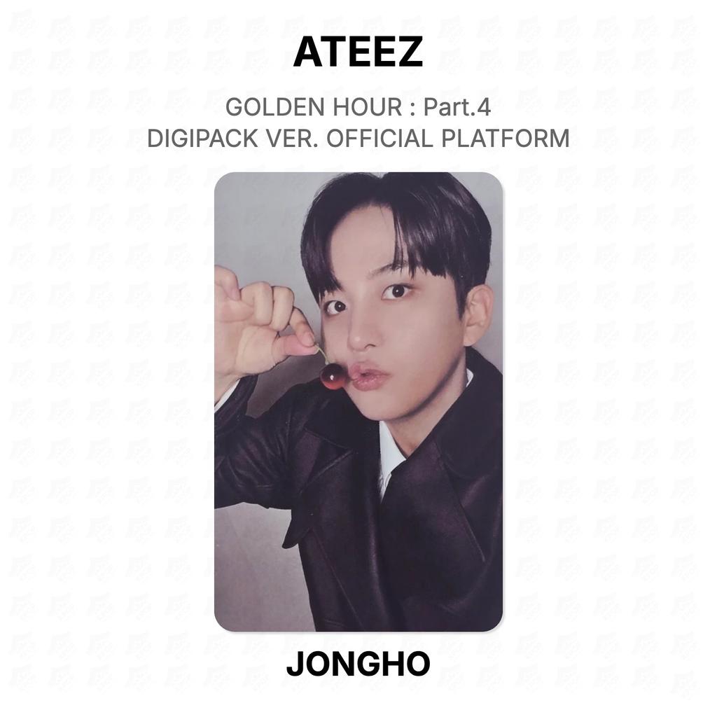 ATEEZ GOLDENE STUNDE : Teil 4 DIGIPACK VERSION. OFFIZIELLE PLATTFORM Offizielle Fotokarte